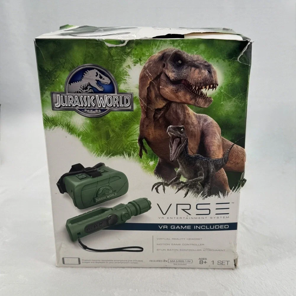 Jurassic World VRSE VR Entertainment System Dinosaur Virtual Reality Phone Game